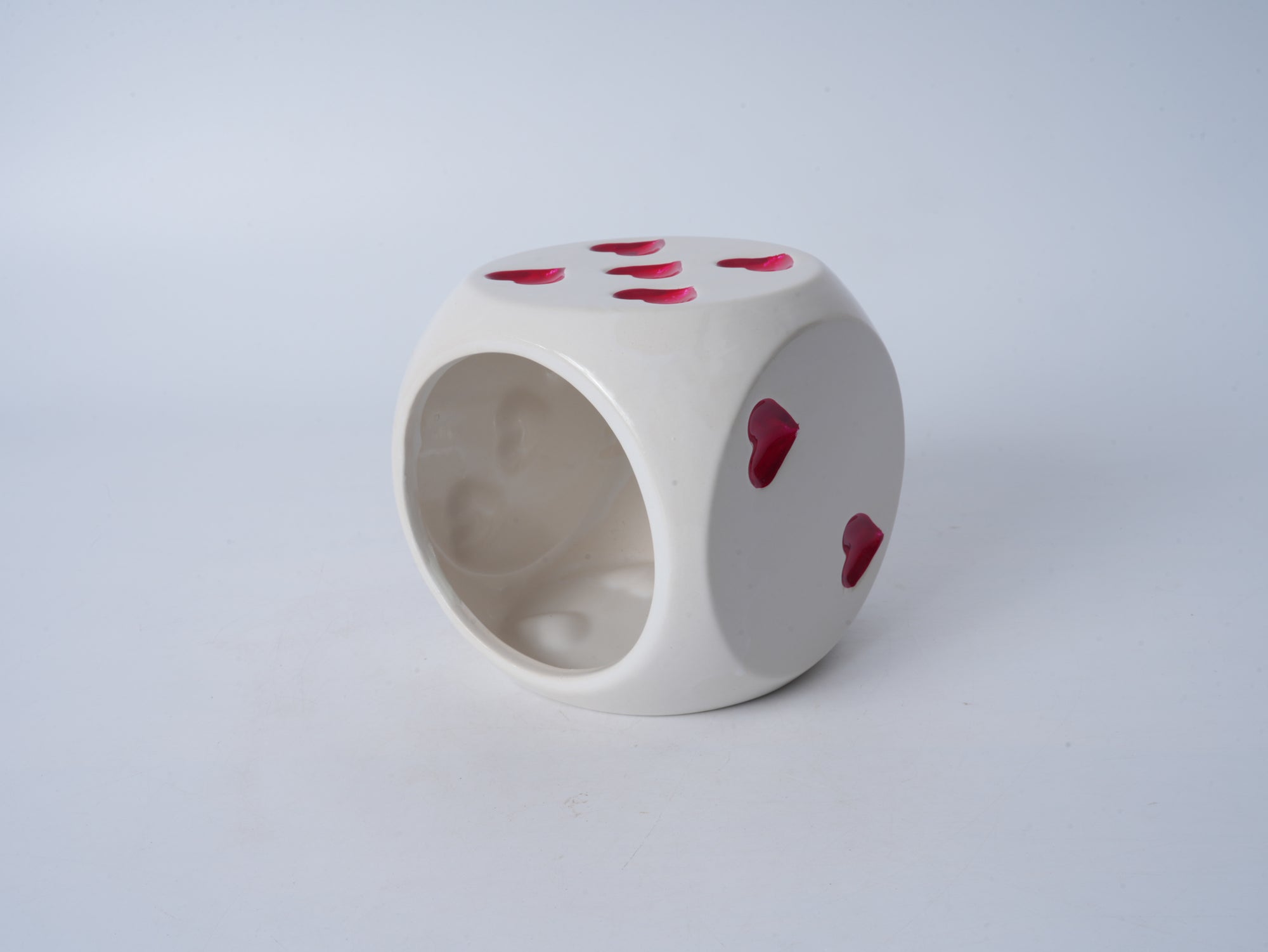 Ceramic Heart Pattern Planter
