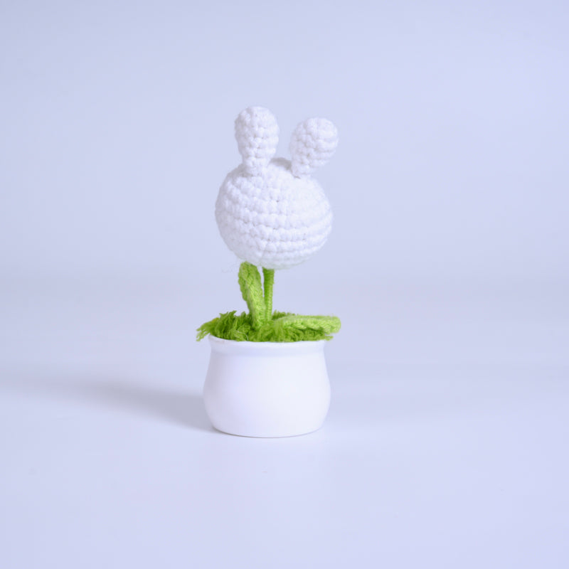 兔子針織迷你花盆