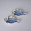 Hand-Painted Underglaze Ceramic Fish Mini Dish
