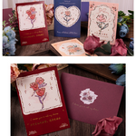 Premium Foil-Stamped Couple’s Greeting Card