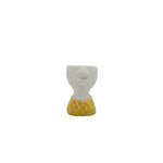 Yellow Man Flower Pot