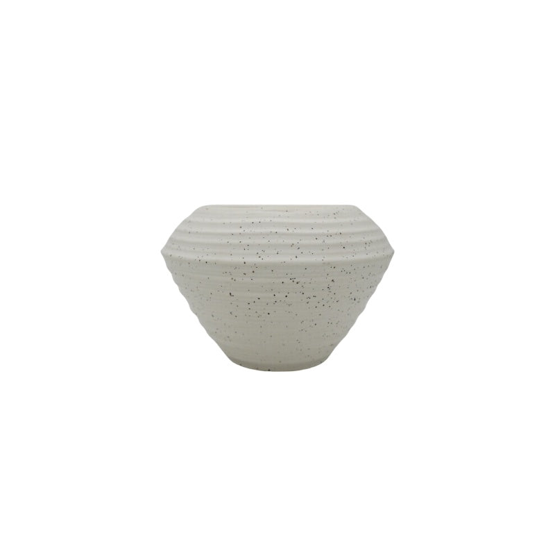 Fiberstone pot beige oval short