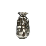 Ceramic vase silver tall bag