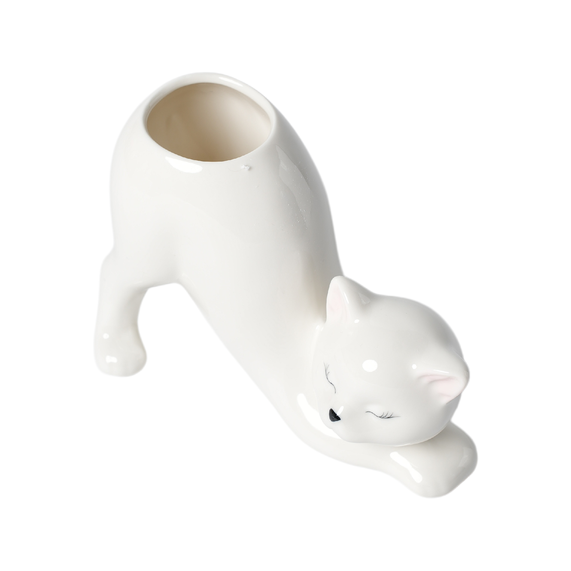 Sleeping Cat Planter