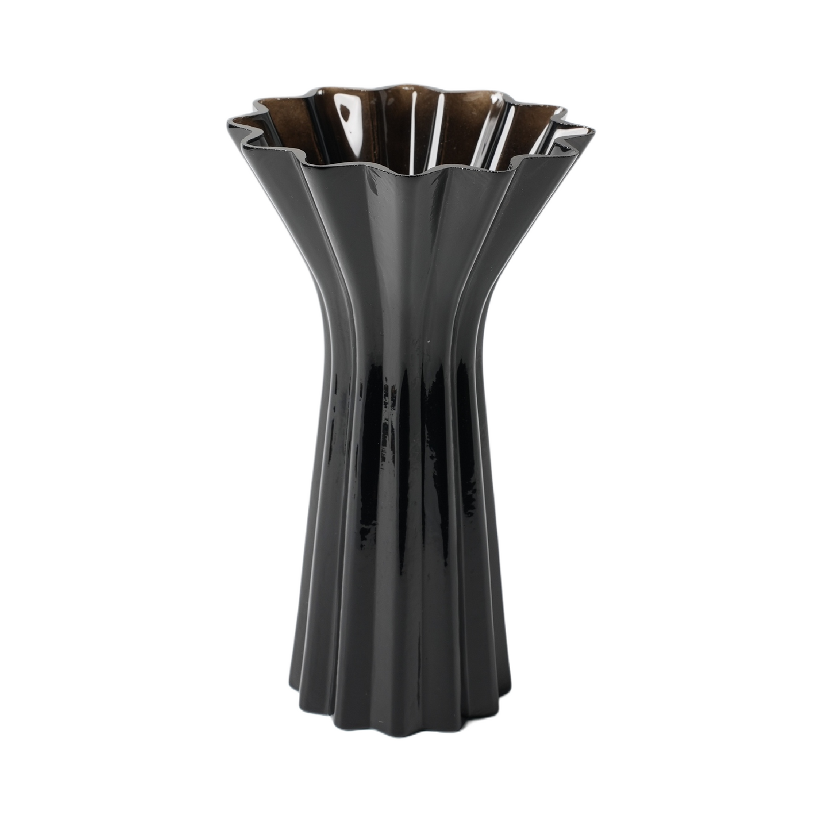 Bouquet Glass Vase – Black