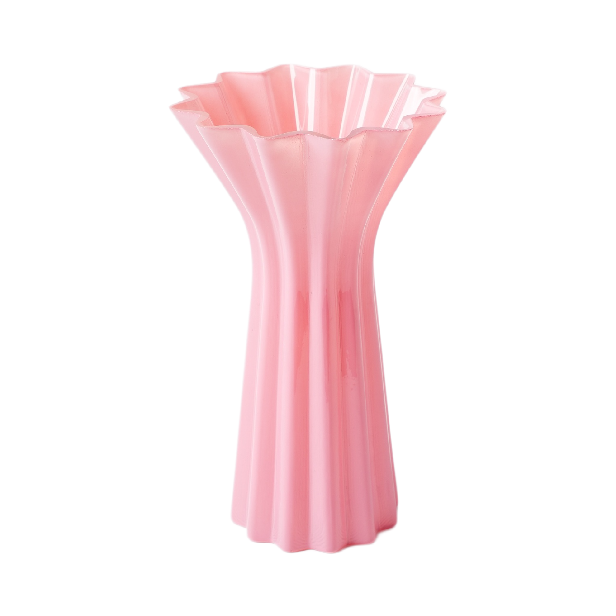 Bouquet Glass Vase – Pink