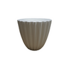 Stripe Fiberglass Flowerpot