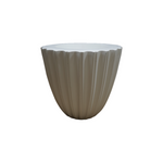 Stripe Fiberglass Flowerpot