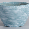 Nordic-Style Ceramic Planter – Starry Blue & White
