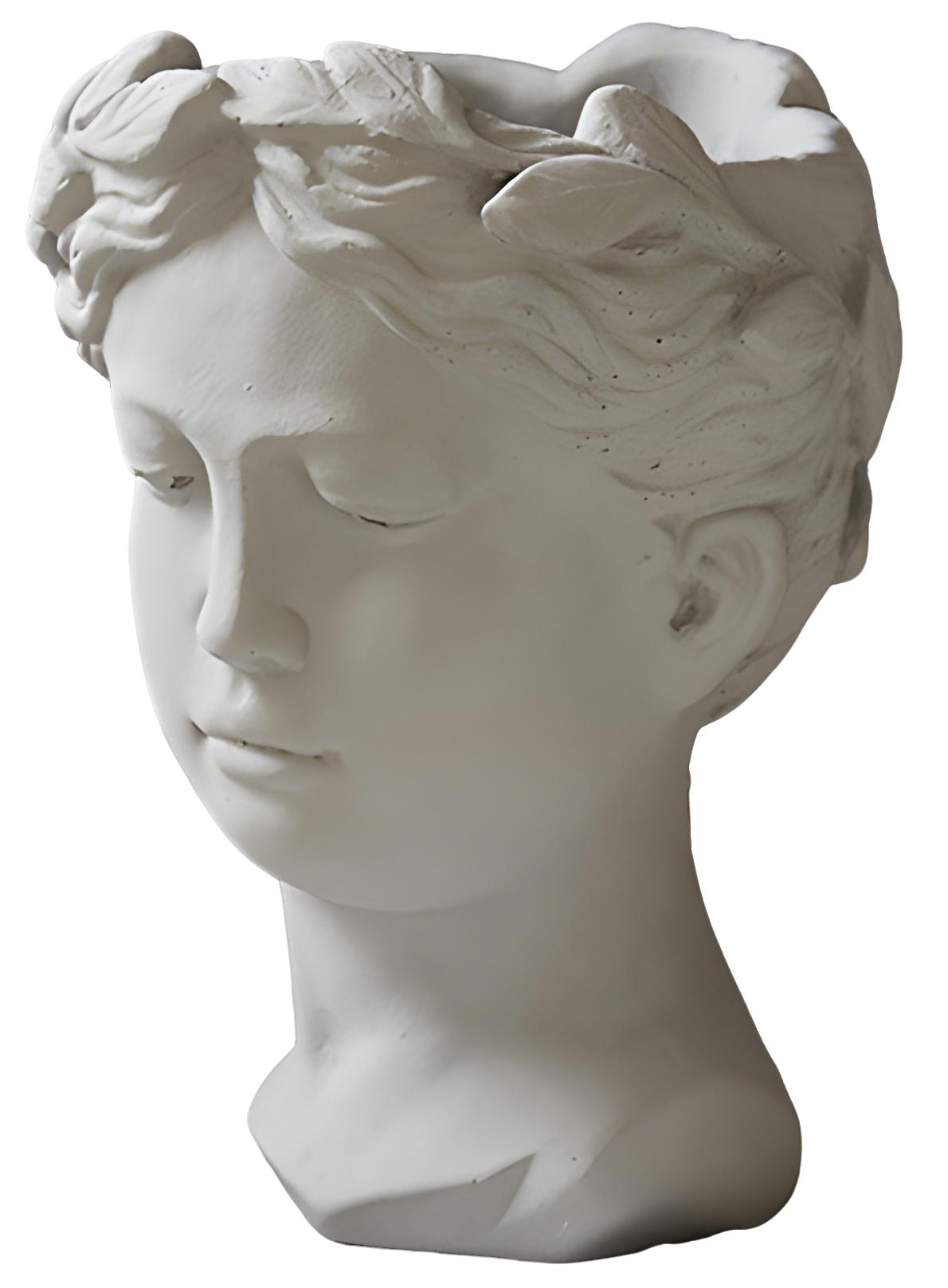 Venus Greek Goddess Sculptural Vase – Natural Tone