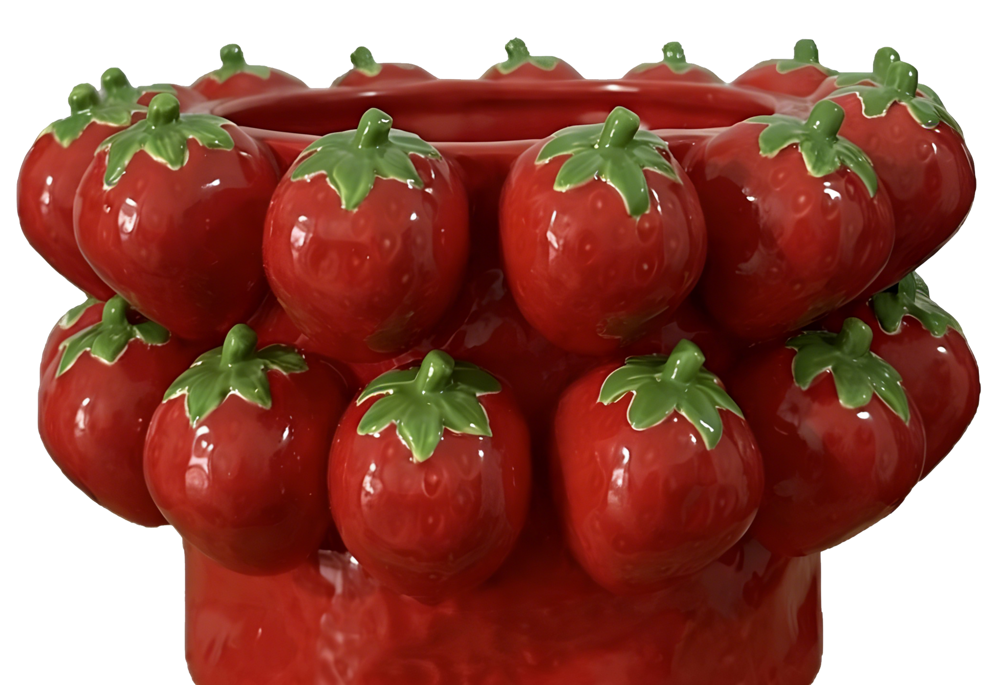 Ceramic Strawberry Mini Planter