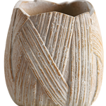 Nordic INS-Style Petal Planter – Brick Red