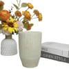 Cement Planter – Beige (Drainage Hole)