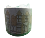 City Skyline Silhouette Ceramic Planter
