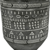 Black & White Pattern Ceramic Planter