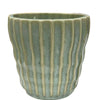 Striped Ceramic Planter