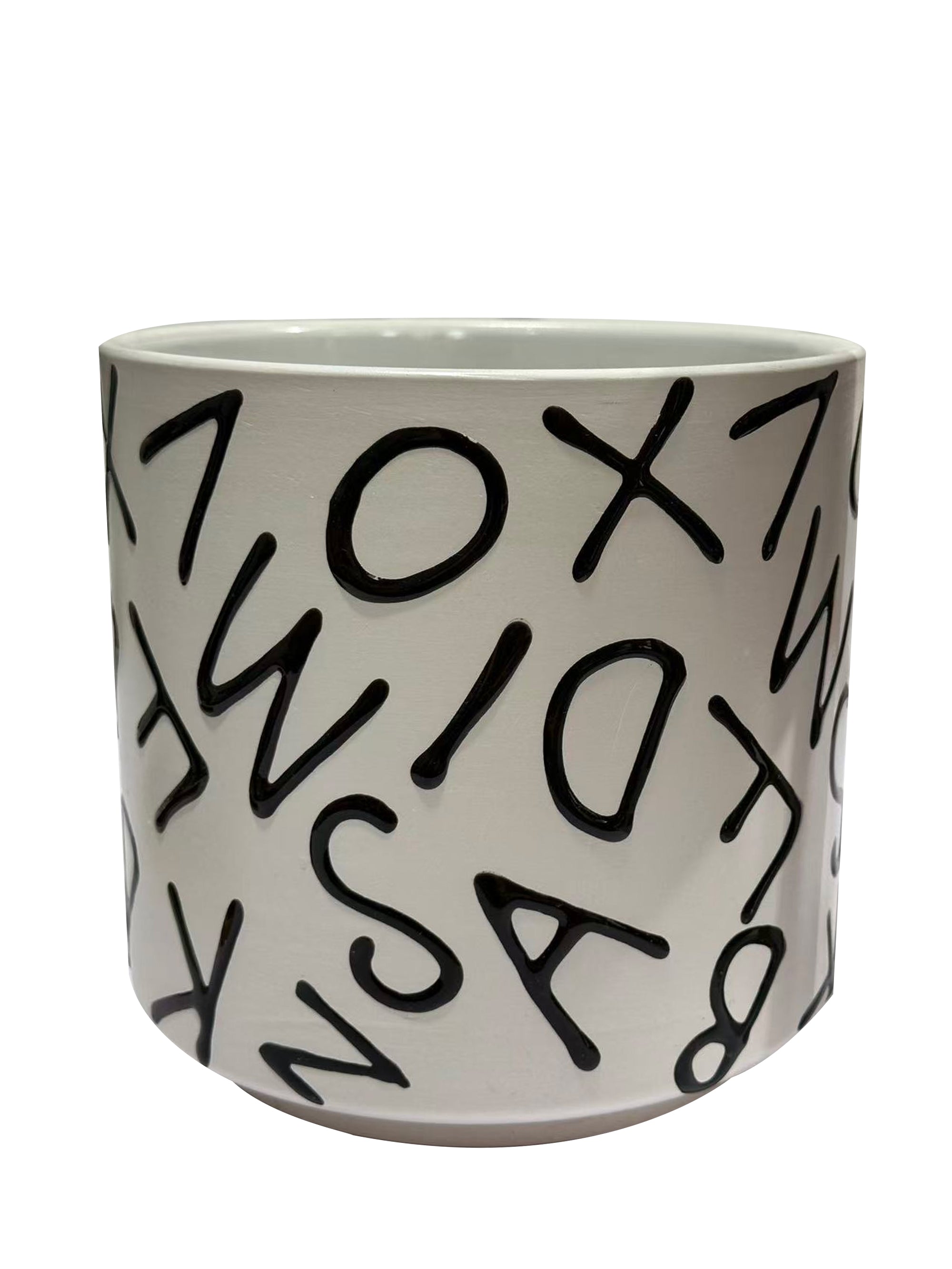 Alphabet Letter Ceramic Planter