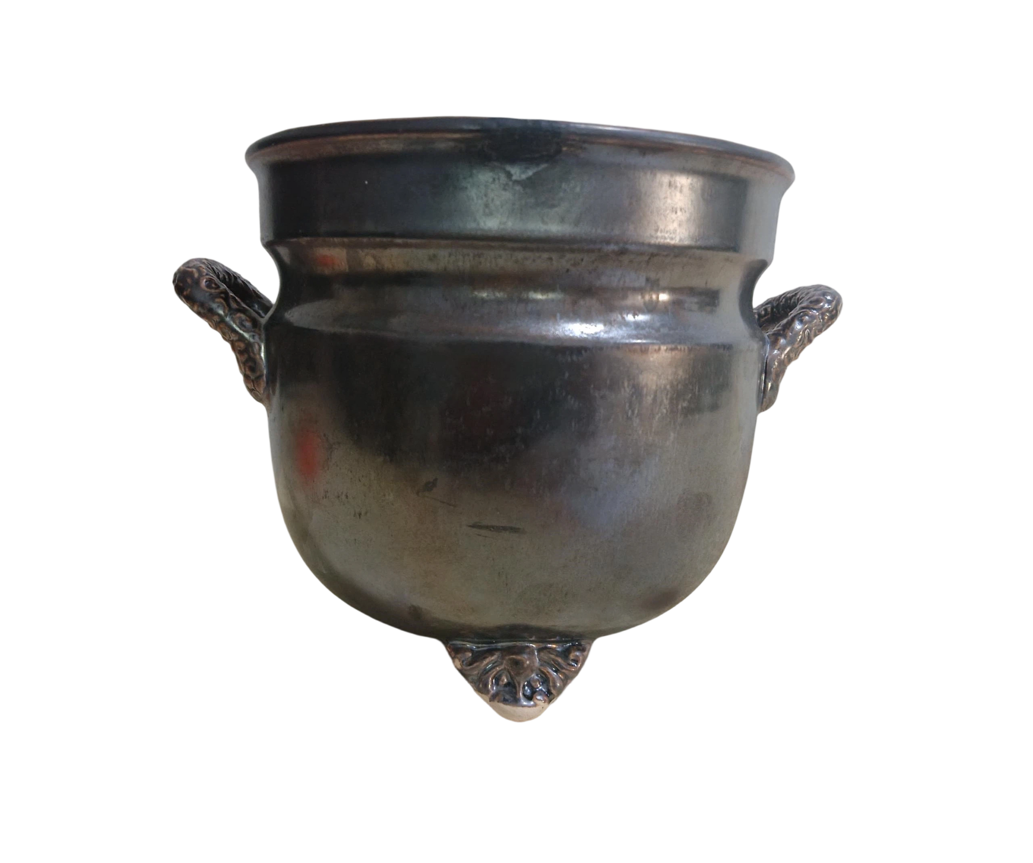 Ceramic Double-Handle Planter