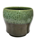 Green Ceramic Planter