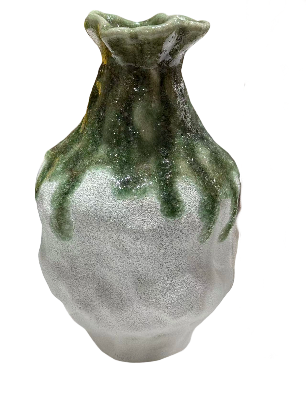Money Bag Ceramic Vase