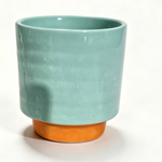 Color-Block Ceramic Planter