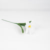 Twisted Stem Realistic Lily Flower