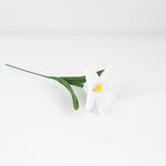 Twisted Stem Realistic Lily Flower