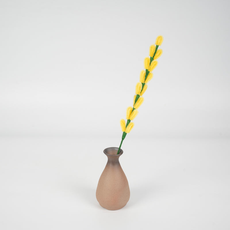 Twisted Stem Realistic Gardenia Yellow Leaves