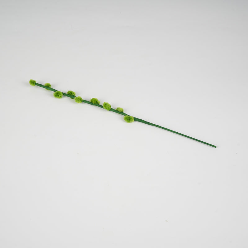 Twisted Stem Realistic Light Green Willow Branch