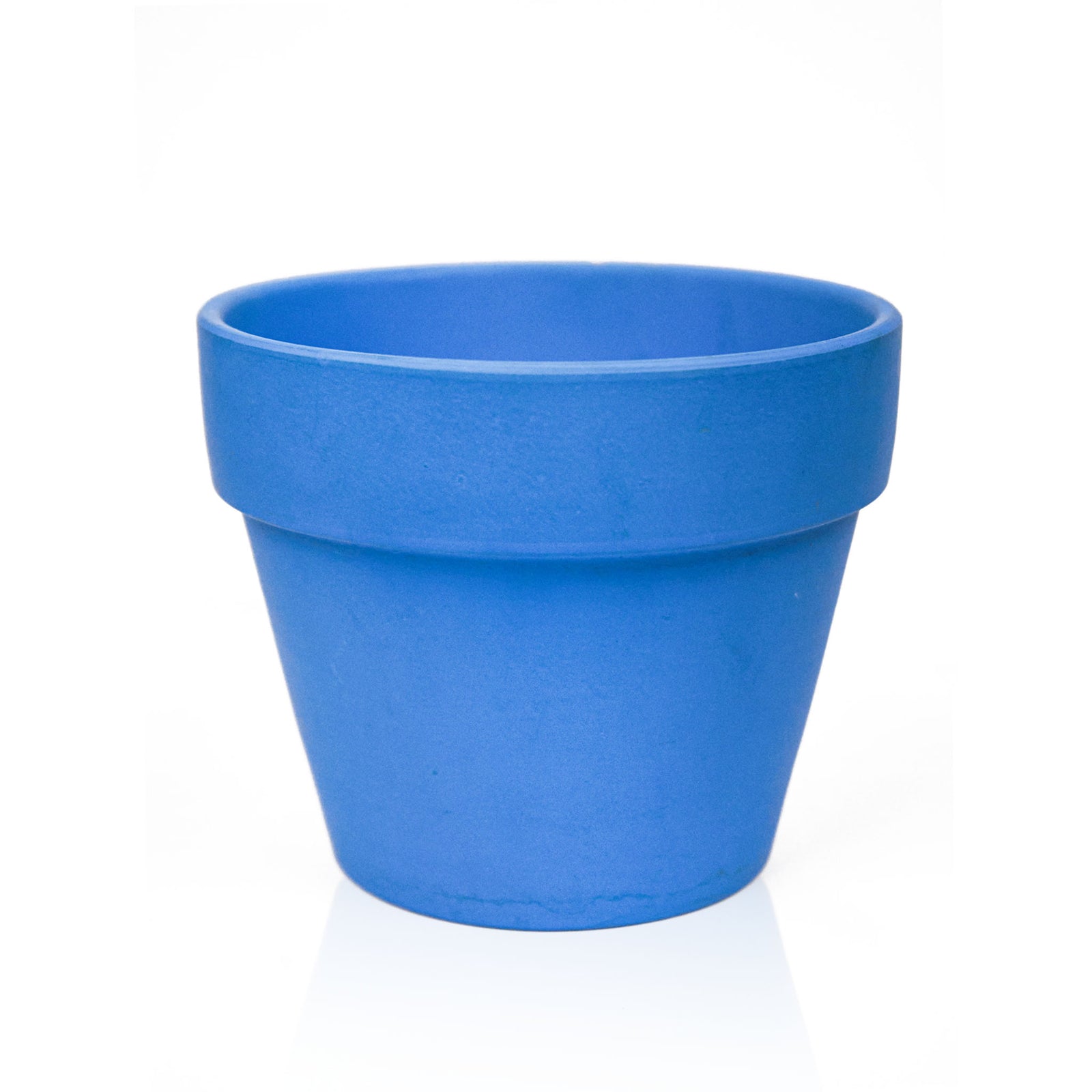 Pot Round Blue