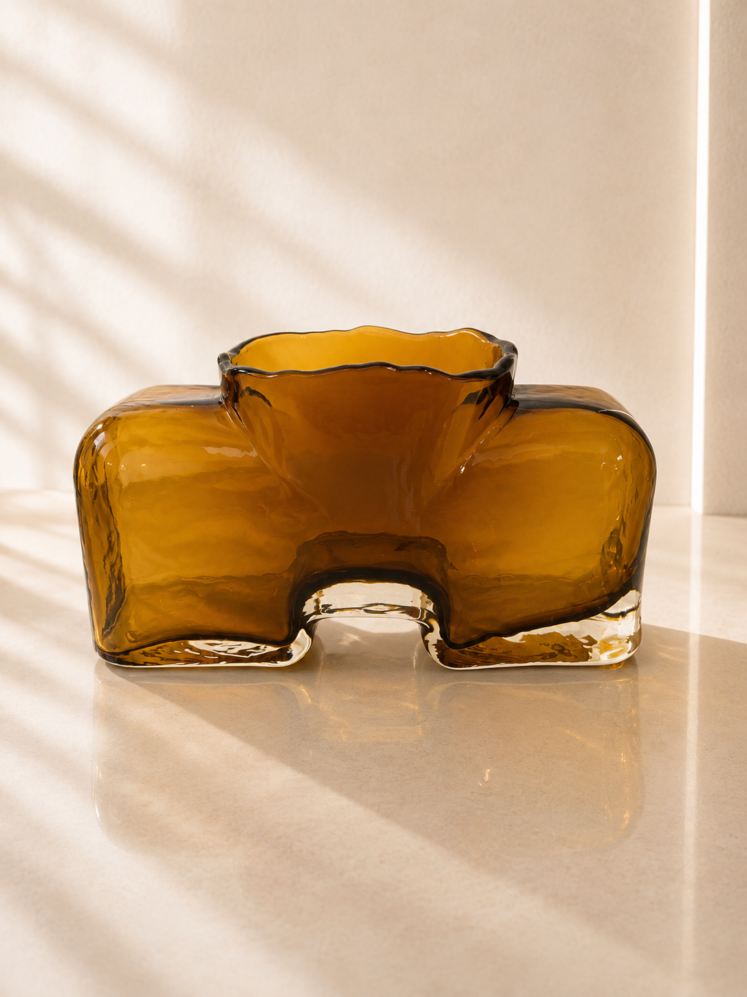New Brown Glass Vase(12121)