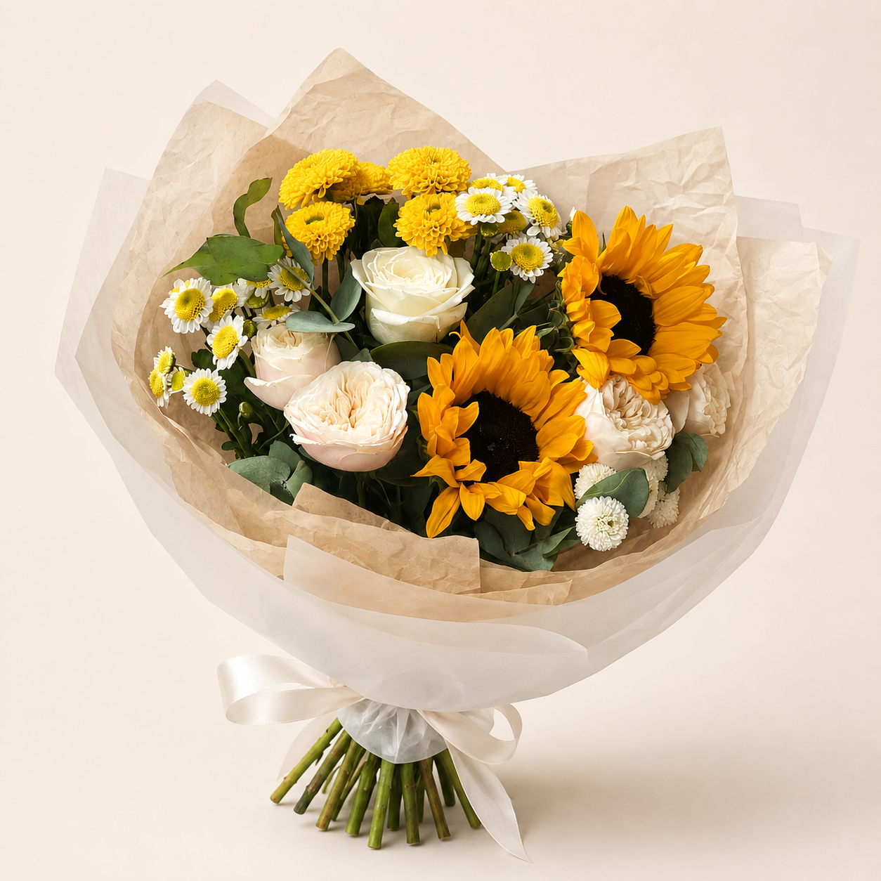 Sunshine & Ivory Bouquet