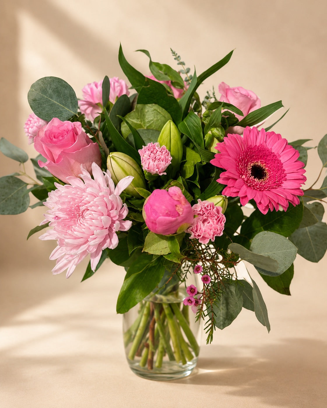 Cheerful Pink Vase