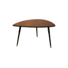 Three-Legged Semi-Circular Side Table