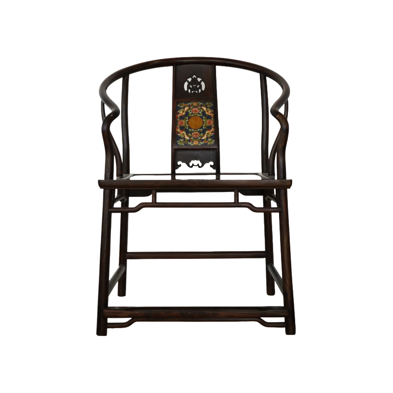 Round Chair in Rosewood (Hongmu)
