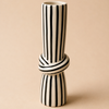 Striped Knot Vase