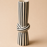 Striped Knot Vase