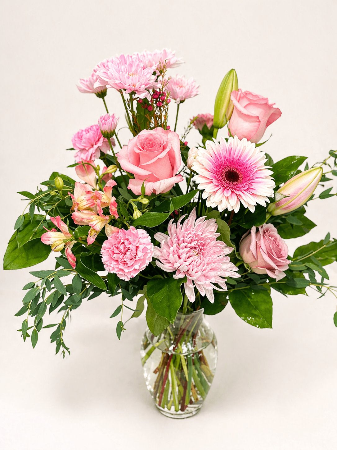 Blush Garden Elegance Vase