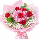 Blush Romance Hydrangea Bouquet