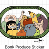 Bonk Produce Sticker