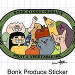 Bonk Produce Sticker