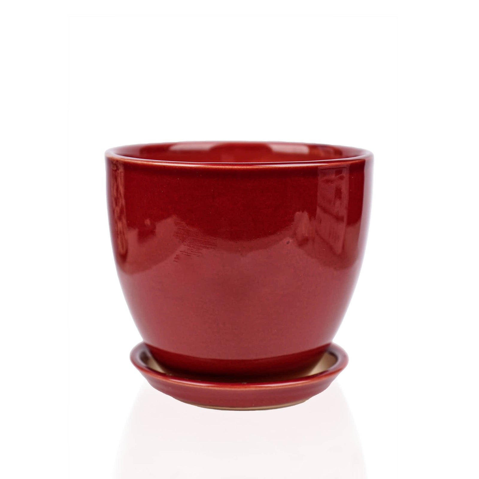 Red Velvet Ceramic Pot