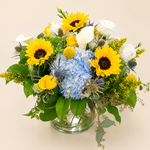 Golden Bloom Vase