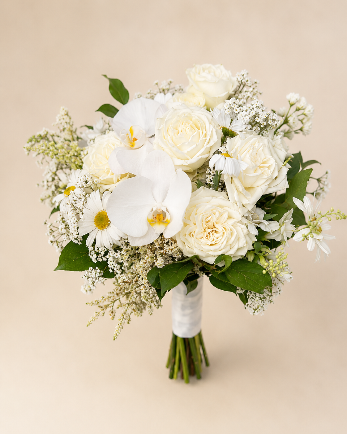 Ivory Grace White Orchid Roses