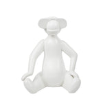 K14489 White Ceramic Monkey