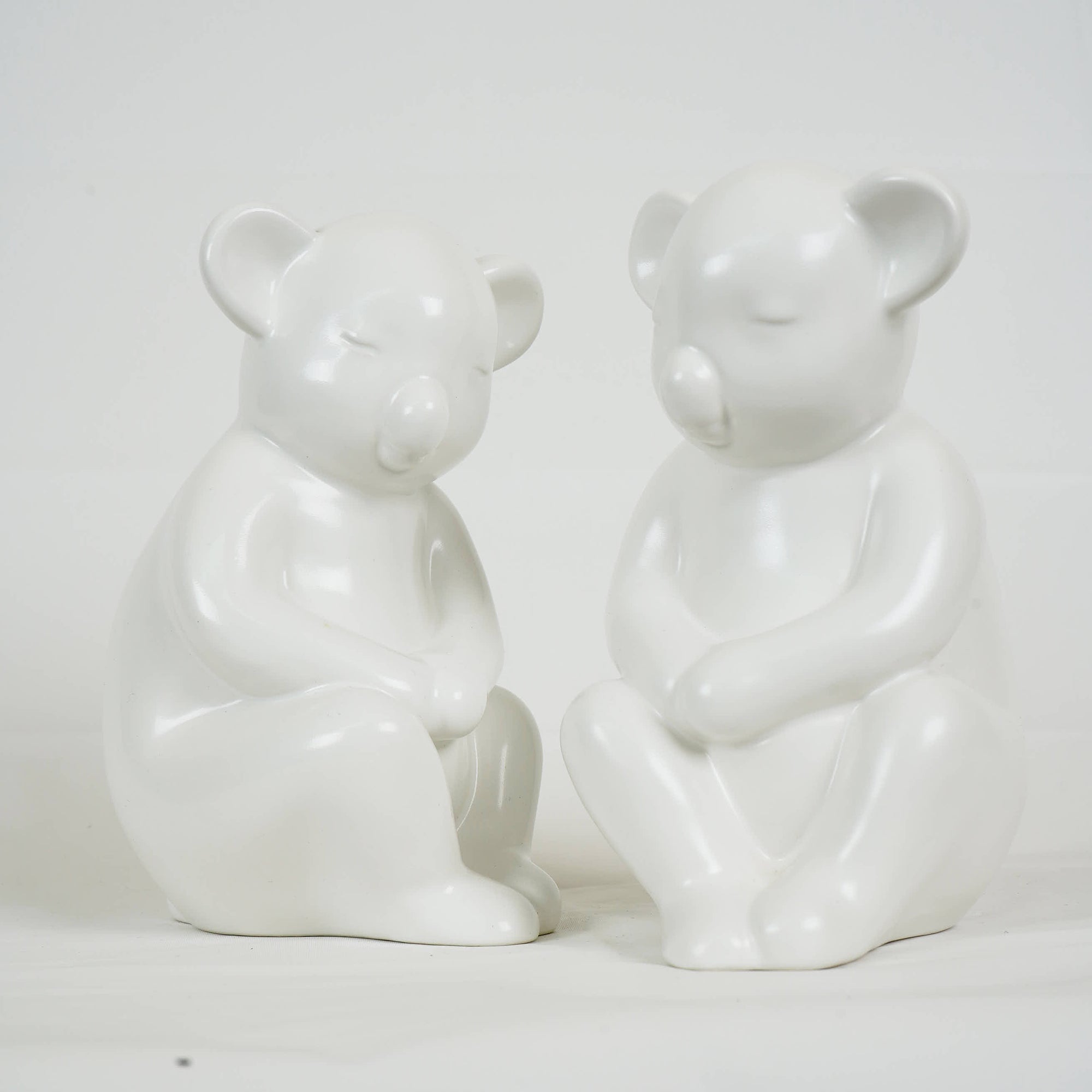 White Ceramic Bear