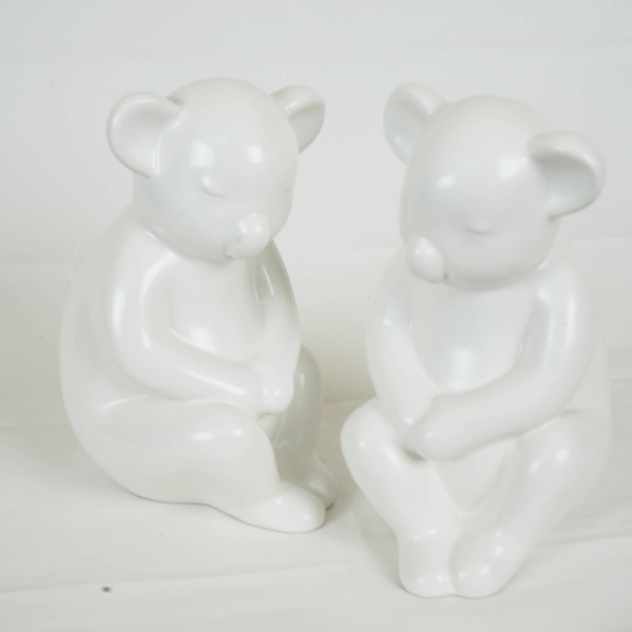 White Ceramic Bear