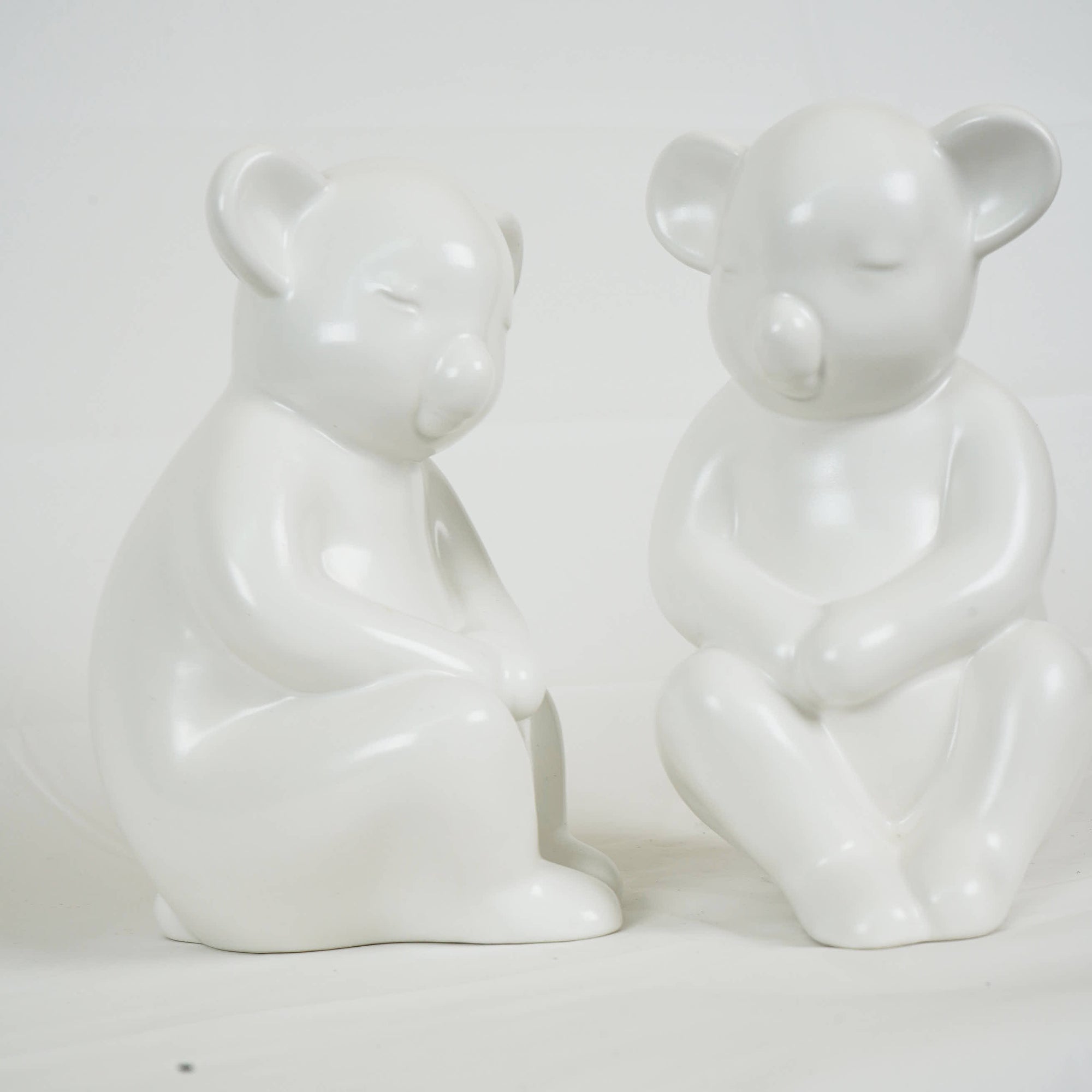 White Ceramic Bear