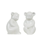 White Ceramic Bear