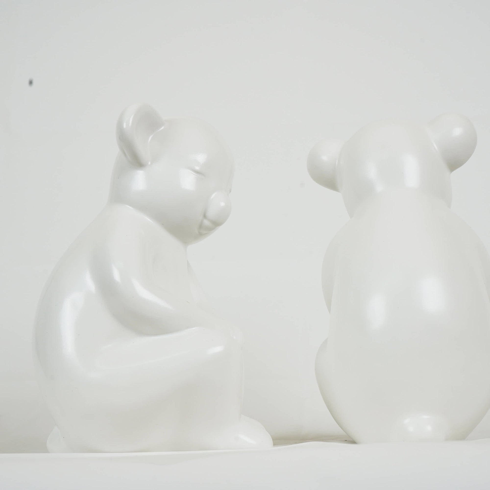 White Ceramic Bear